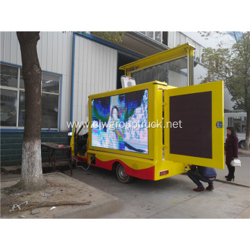 Waterproof LED Screen Display Advertising Vehicle